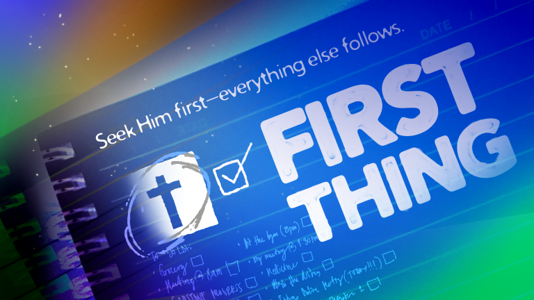 First Thing D&W Poster